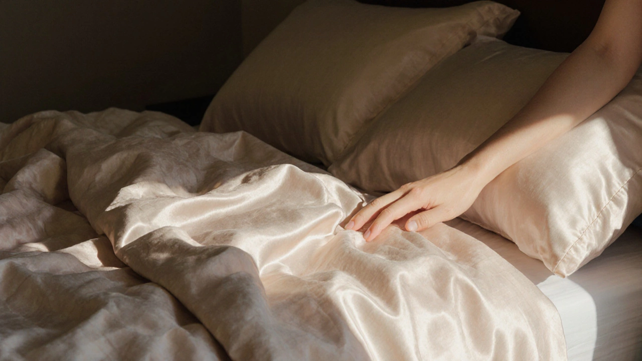 Какое постельное белье смотрится дорого: ткани, текстуры и детали, которые меняют впечатление