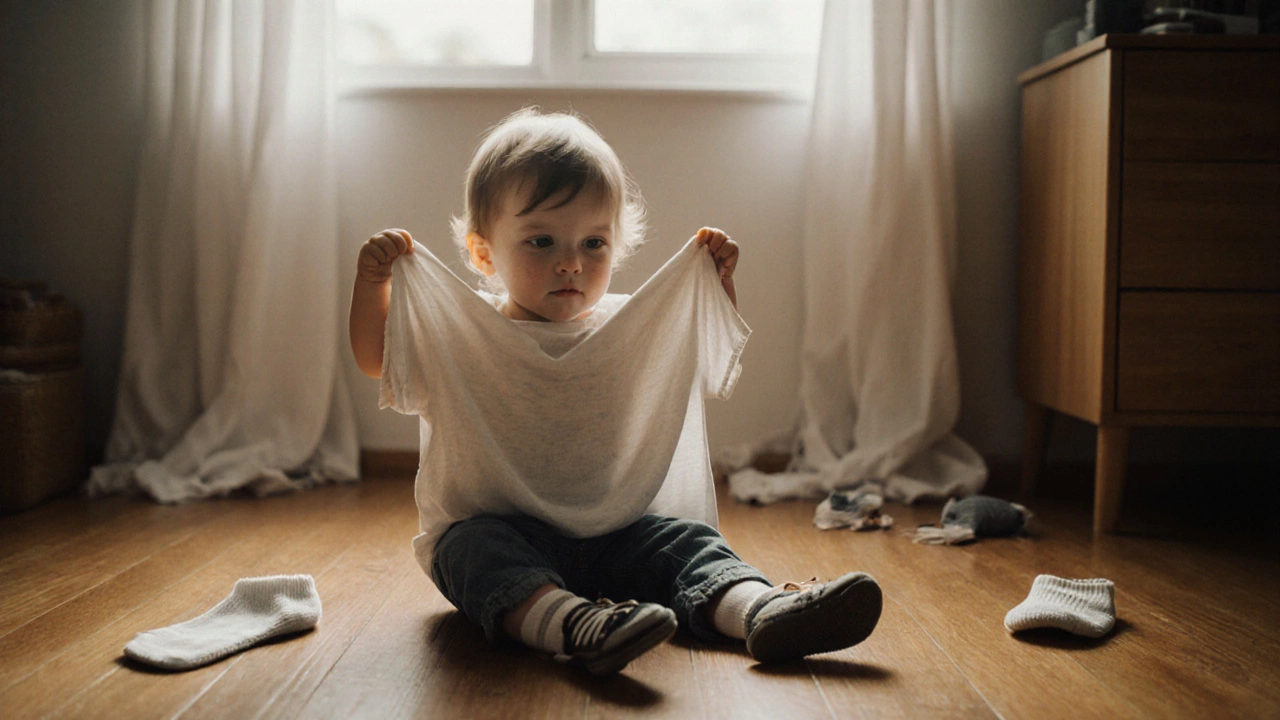 В каком возрасте ребенок должен научиться одеваться самостоятельно?