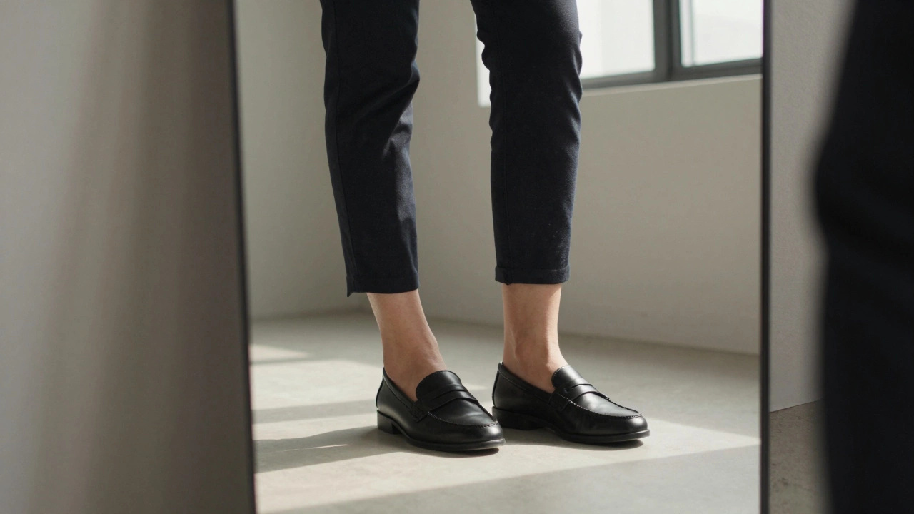 Какой цвет обуви визуально уменьшает ногу: практические советы по выбору