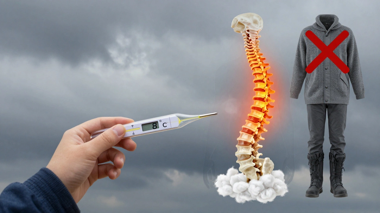 Схема правильного слоения одежды для ребенка при осенней прохладе.