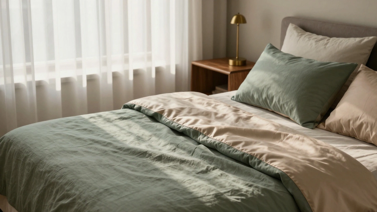 Какие цвета постельного белья сейчас в моде в 2026 году