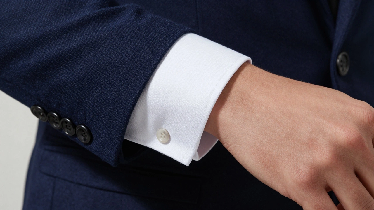 Идеальная длина: как должна выглядывать рубашка из-под пиджака в 2026 году