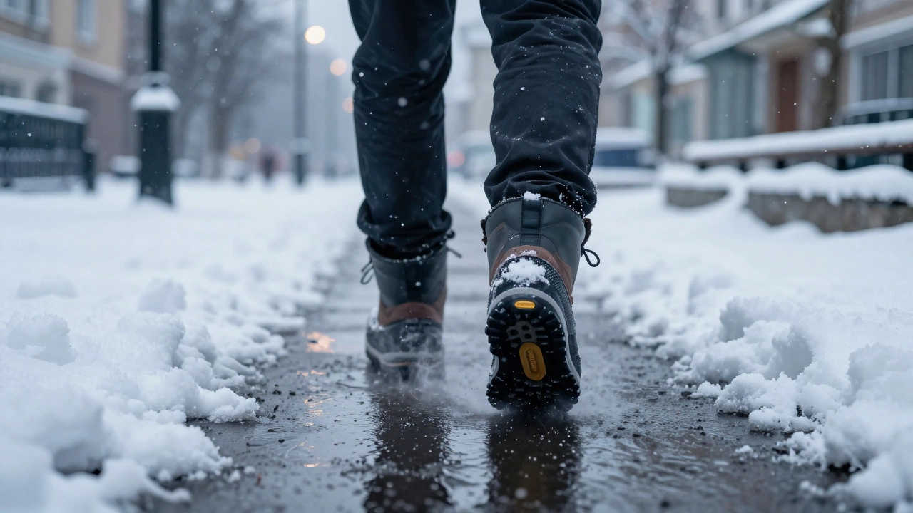 Какая зимняя обувь не промокает: реальные решения для снега и льда