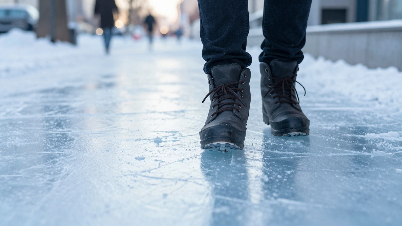 Какая зимняя обувь не скользит: выбираем самую цепкую подошву