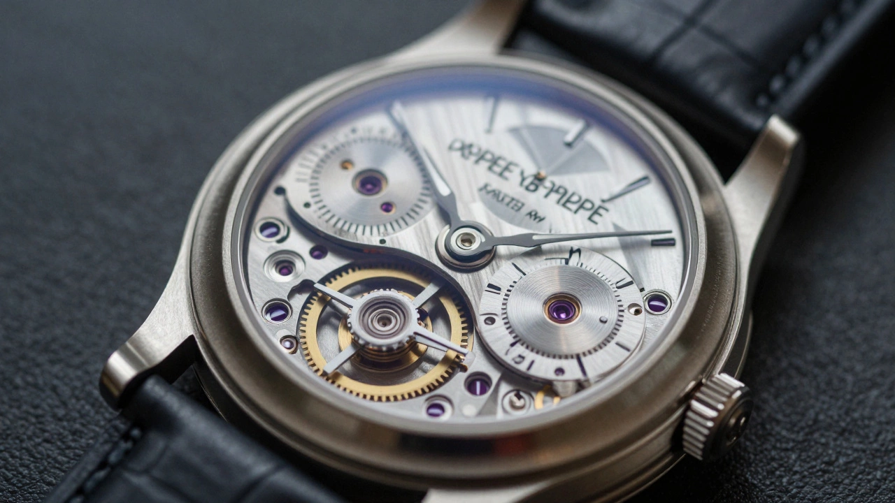 Механизм часов Patek Philippe Grandmaster Chime крупным планом